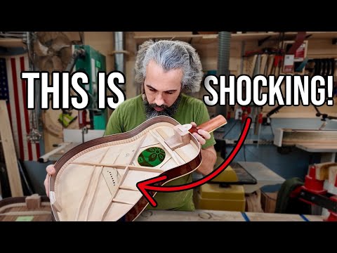 We Cut Open A Yamaha Acoustic Guitar To Show You How Good They Really Are!  A Yamaha FG830 Review