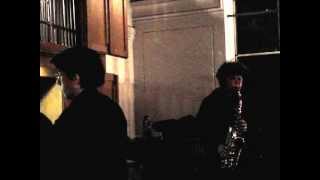 Aria, E. Bozza - Evelyne BECHE (saxophone), Boris BOUCHEVREAU (orgue)