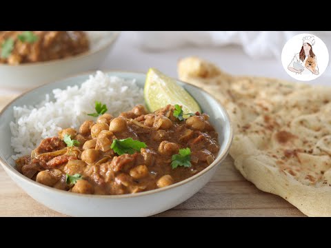 Coconut Chickpea Curry Recipe | Vegan Recipe