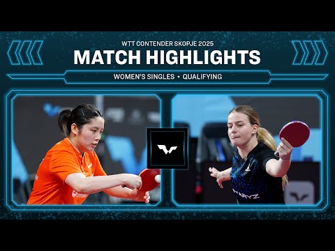 Shuohan Men vs Dragana Vignjevic | WS Qual | WTT Contender Skopje 2025