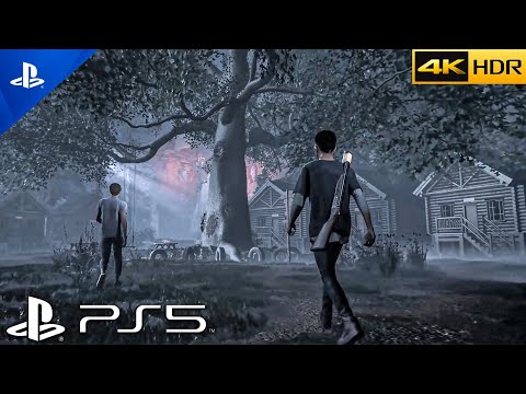 (PS5) The Quarry - HORROR MOVIE LIKE ULTRA REALISTIC Graphics Gameplay [4K 60FPS HDR]