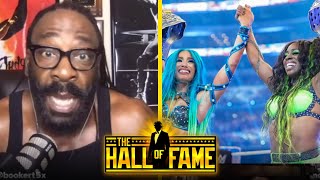 Booker T Reacts to Sasha Banks and Naomi Walking Out of WWE