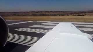preview picture of video 'Hawker Siddeley H.S.125 Flight incl. Touch-n-Go, Lanseria to Pilanesburg'