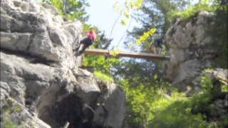 Via ferrata des cascades de Bellevaux