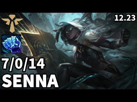 Senna Support vs Lux - EUW Master | Patch 12.23