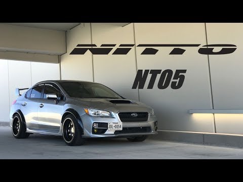 2017 Subaru WRX gets new Nittos NT05(275 35 R18) Its Wide AF!!