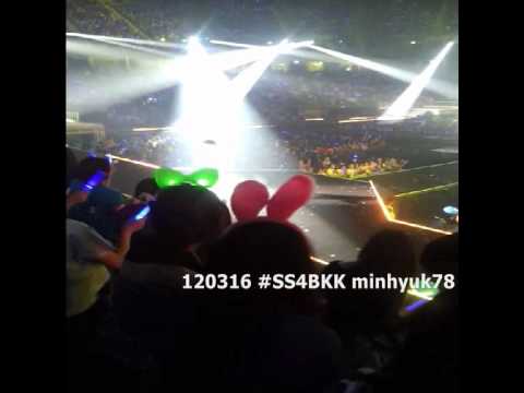 120316 [fancam] Sungmin cute @SS4 BKK