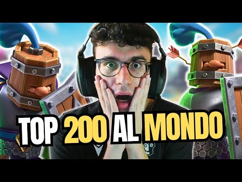 Top 200 in the world and top 7 in Italy at the start of this season! - CLASH ROYALE ITA