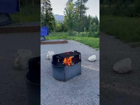 Jenny Lake campfire