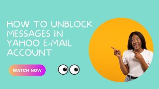 How To Unblock Message In Yahoo E-mail-Yahoo E-mail Messages