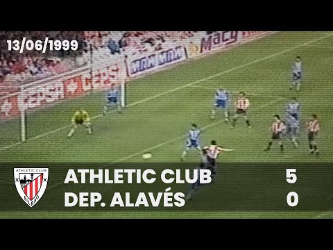 ⚽️ [Liga 98/99] J37 I Athletic Club 5 - Dep. Alavés 0 I LABURPENA