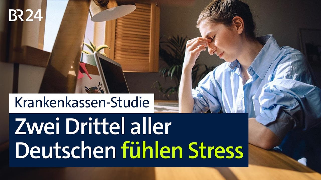 Techniker-Krankenkasse: Zwei Drittel der Bundesbürger fühlen Stress| BR24