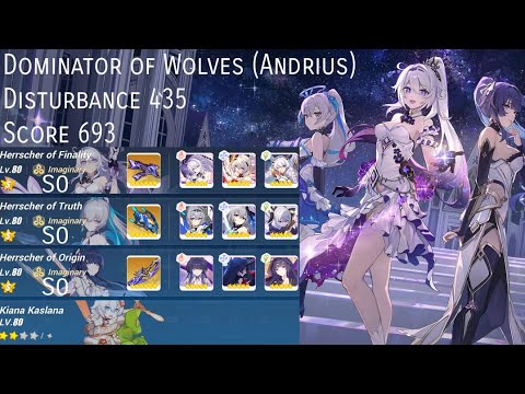 [Honkai Impact 3] Dominator of Wolves (Andrius) - Exalted Abyss Red Lotus (435D)