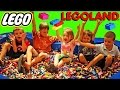 Indoor Legoland FAMILY VACATION With Twin Sister Kids Rides Laser GAME Challenge DisneyCarToys