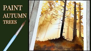 Want a STUNNING Autumn Forest Painting? Watch This Now