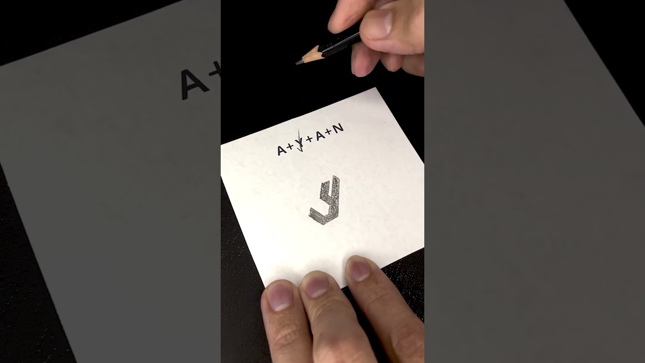 名前ロゴの作り方✏️#howto #design#name #logo#monogram