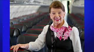 Guinness recognizes world's longest-serving flight attendant