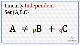 Linearly Independent Set