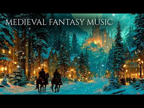 Medieval Music — Fantasy in a Snowy Kingdom | Relaxing Celtic Winter Ambience for Study