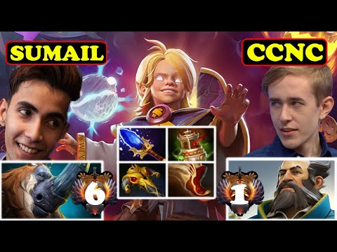 INVOKER MASTERY CATACLYSM COMBO FT SUMAIL MAGNUS AGAINST KUNKKA CCNC BEST OF NA PRO GAME | DOTA2ORBS