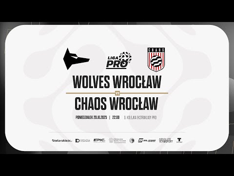 WOLVES WROCŁAW - CHAOS WROCŁAW | PRO LIGA, Sezon Jesień 2025 - 20.10.2025