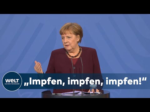 KANZLERIN MERKEL VERSPRICHT: Corona-Impfungen ab April "schneller und flexibler" | WELT Dokument