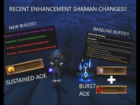 9.2 ENHANCE BASELINE CHANGES! | WOWHEAD ARTICLE | NEW BUILD IDEAS!!