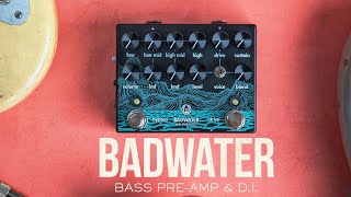 Video thumbnail for Walrus Audio Badwater Bass Preamp by The Bass Channel