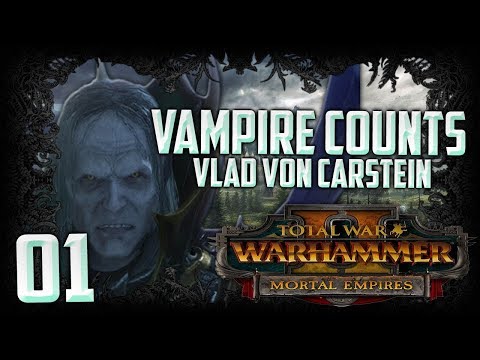 SUMMON THE VAMPIRE COUNTS! - Total War: Warhammer 2 (CTT) VC Campaign Walkthrough #1| SurrealBeliefs