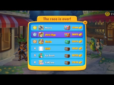 Fishdom Top 2nd Global Emearald League for Gold Session