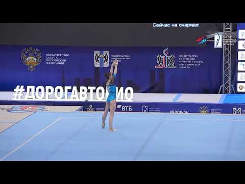 🥇 Vladislava Urazova Floor 2021 Russian Cup EF 13.733