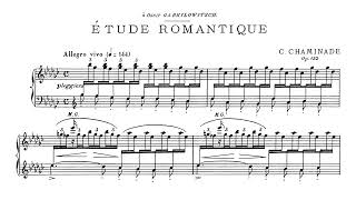Chaminade - Etude Romantique, Op. 132 (Audio+Sheet) [Viner]