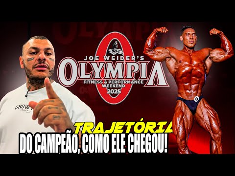 Trajetória do RAMON DINO Campeão MR OLYMPIA 2025  - História não contada