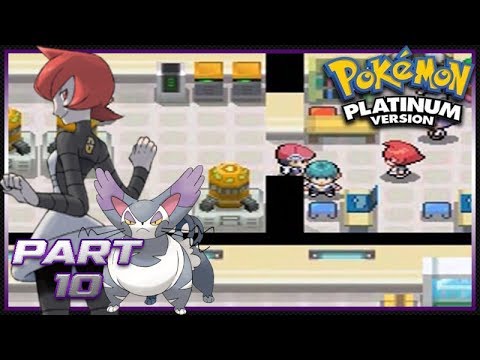 Pokemon Platinum Walkthrough Part 10: Busting Some Galactic Heads!