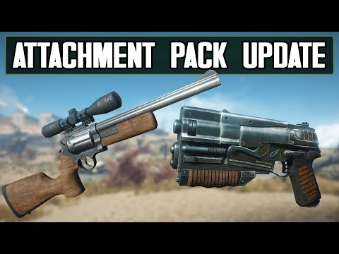 Attachment Pack Update - Improving The Pistols (Fallout 4 Mod)