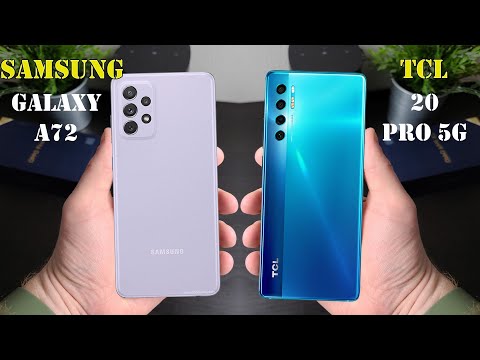 Samsung Galaxy A72 vs TCL 20 Pro 5G | Full Comparison