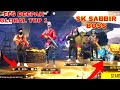 FFS DEEPAK GLOBAL TOP 1 And SK SABBIR BOSS IN MY SQUAD FFS DEEPAK IN MY MATCH ️ FREE FIRE STORY