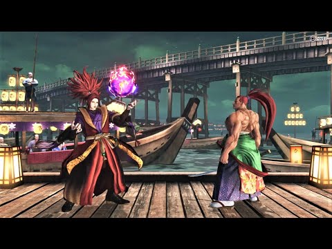 Amakusa vs Kibagami Genjuro (Hardest AI) - Samurai Shodown