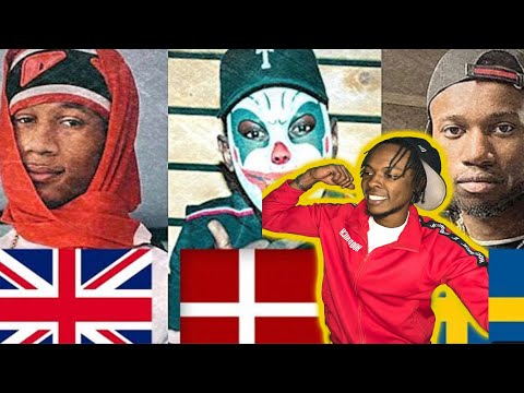 AMERICAN REACTS TO UK DRILL vs DANISH DRILL vs SWEDISH DRILL RAP ft. SHOOTERGANG, 2M