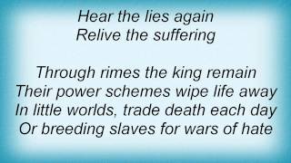 Destiny's End - The Suffering Lyrics