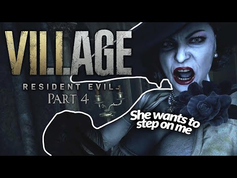 Resident Evil Village Walkthrough Part 4 | Lady Dimitrescu Tries To Step On Me