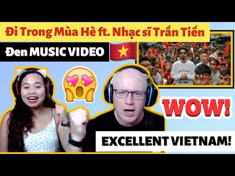 Đen - Đi Trong Mùa Hè ft. Nhạc sĩ Trần Tiến (M/V) REACTION!🇻🇳
