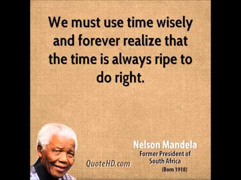 A Short Tribute for Nelson Mandela