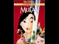 Opening To Mulan 2000 DVD