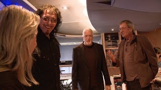 Tony Iommi (Black Sabbath), Ian Gillan, Jon Lord (Deep Purple) &amp; Nicko McBrain In Studio