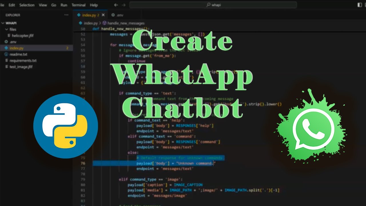 Create WhatsApp Bot in Python for Beginners