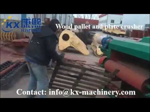 KX WOOD PALLET CRUSHER