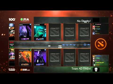 Dota 2  No Diggity vs Ad Finem The Manila Major 2016 - Qualifiers
