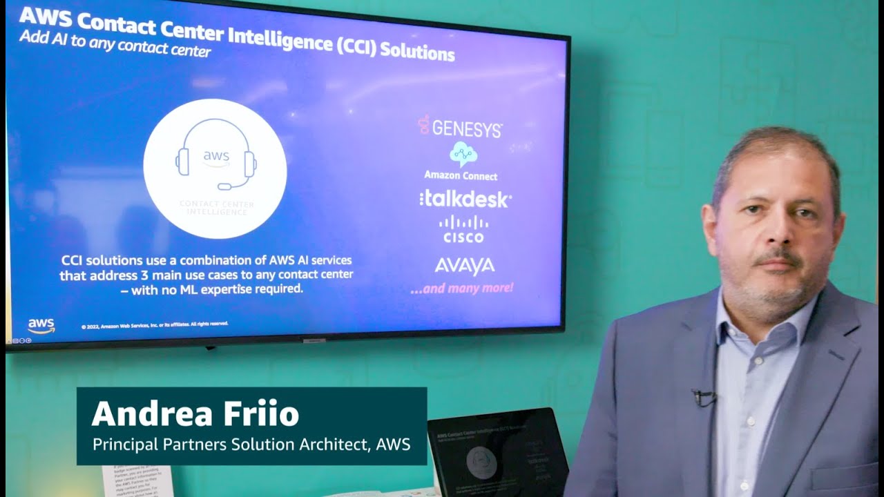 Partner demo - Fluid CCI (Contact center Intelligence) solution from HCL, Vonage & AWS