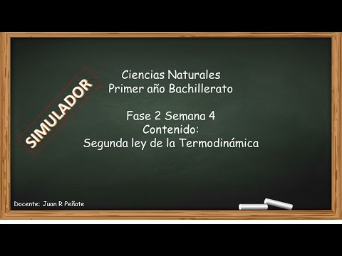 PRIMER AÑO F2 S4 SEGUNDA LEY DE LA TERMODINÁMICA 2